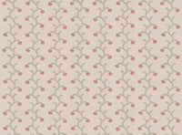 Soft putty pink and green