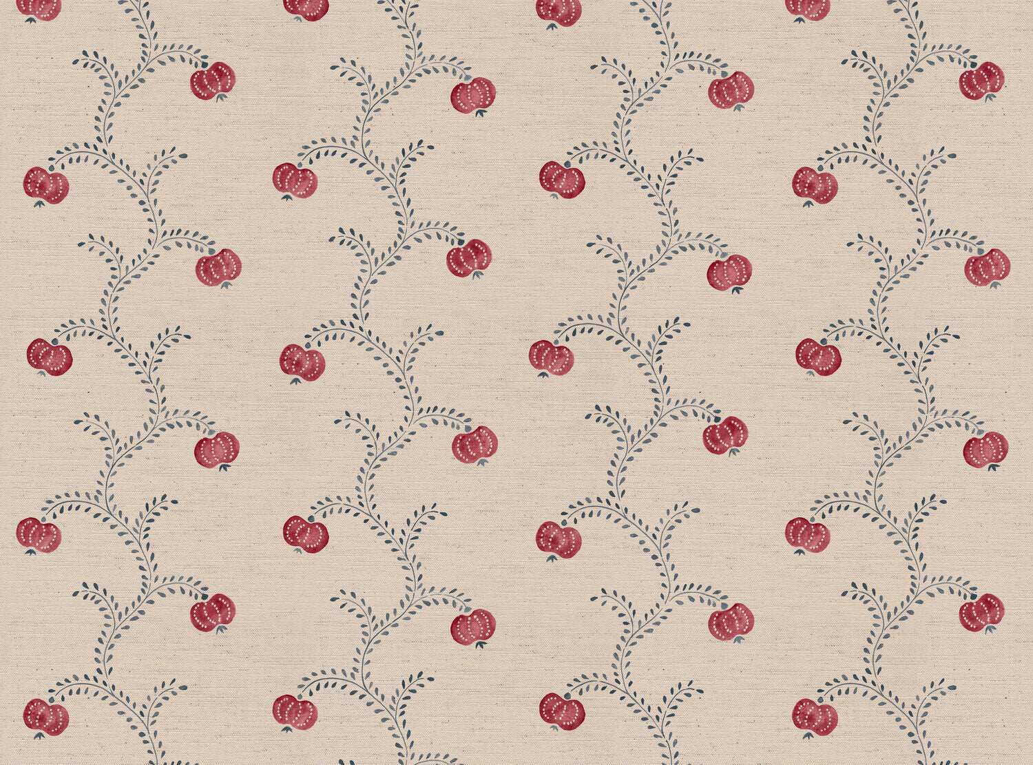 CW: Warm red and grey blue | BASE: Natural Luxury Linen