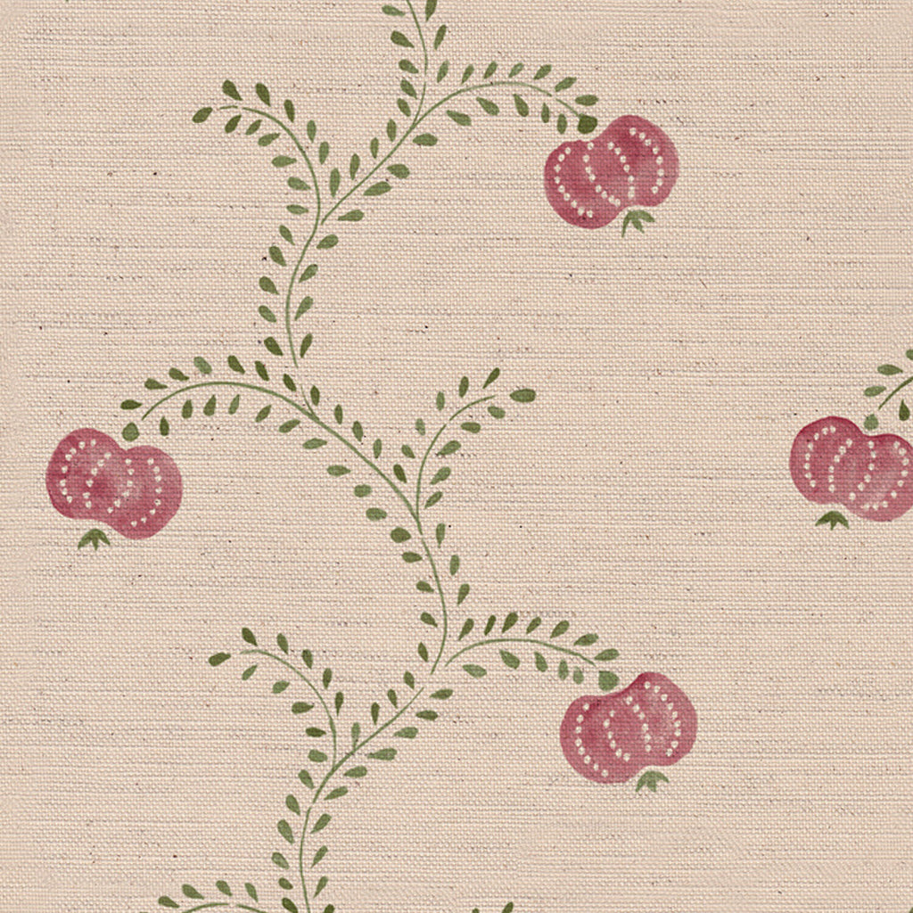 CW: Wild orchid pink and green | BASE: Natural Luxury Linen | HERO