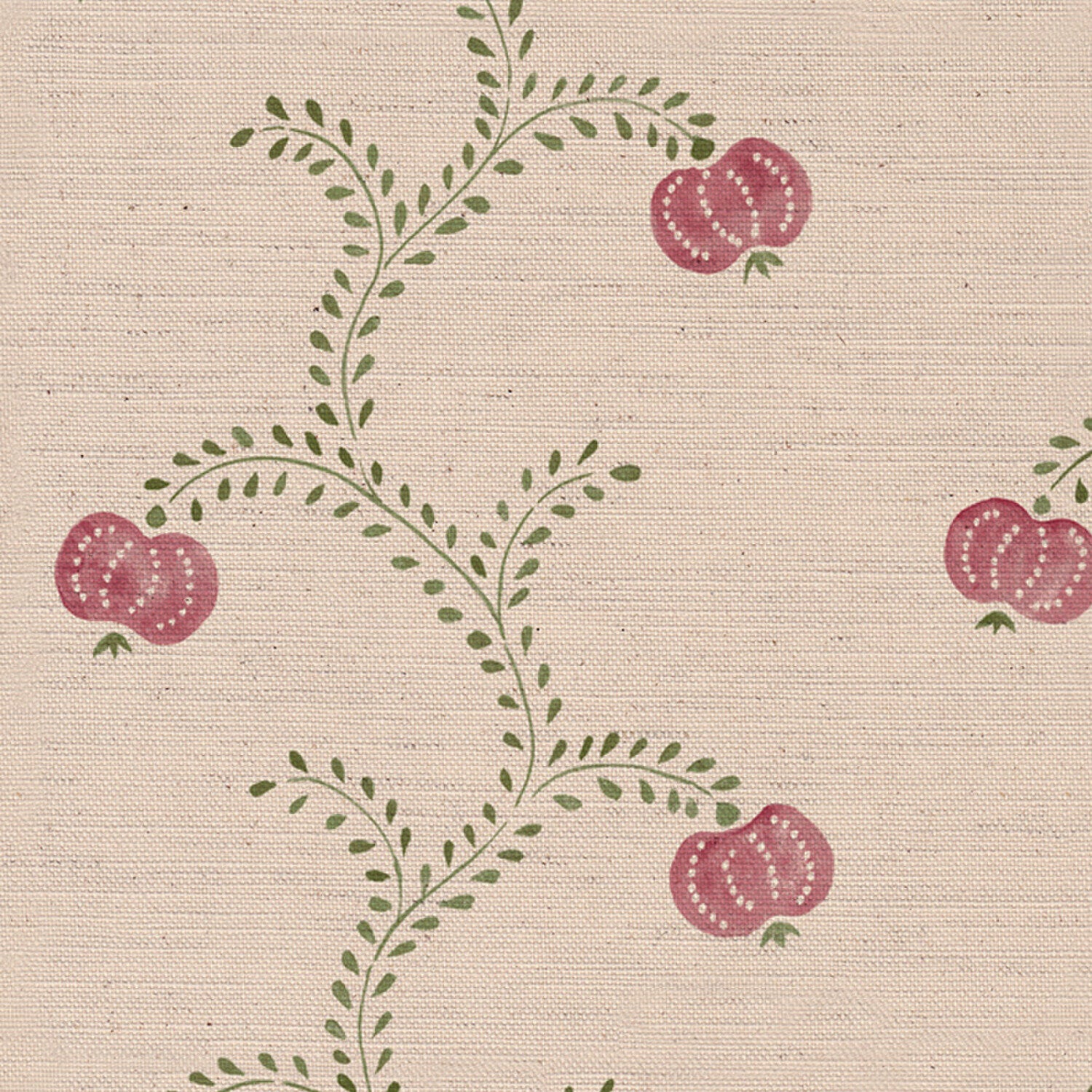 CW: Wild orchid pink and green | BASE: Natural Luxury Linen | HERO