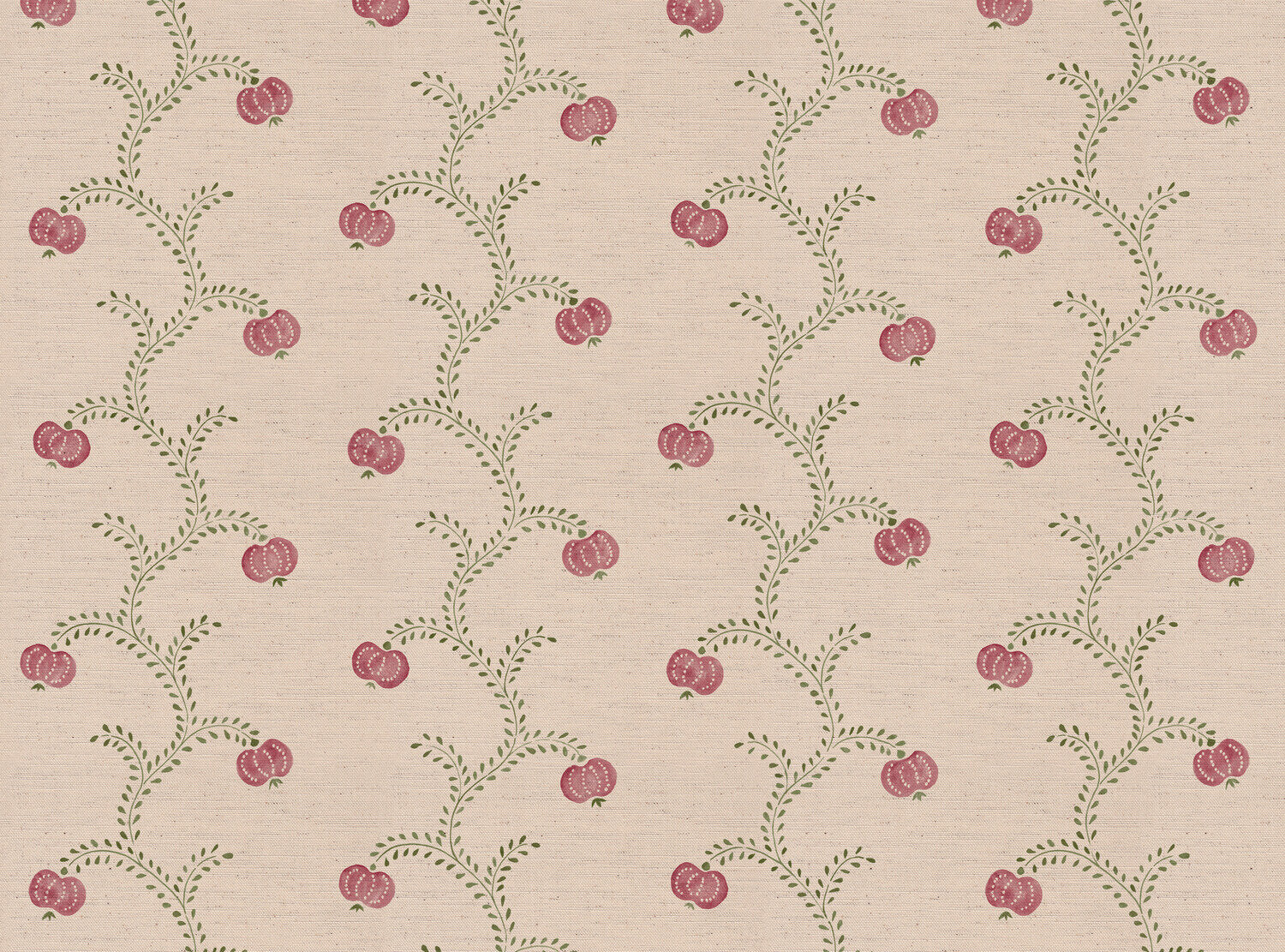 CW: Wild orchid pink and green | BASE: Natural Luxury Linen