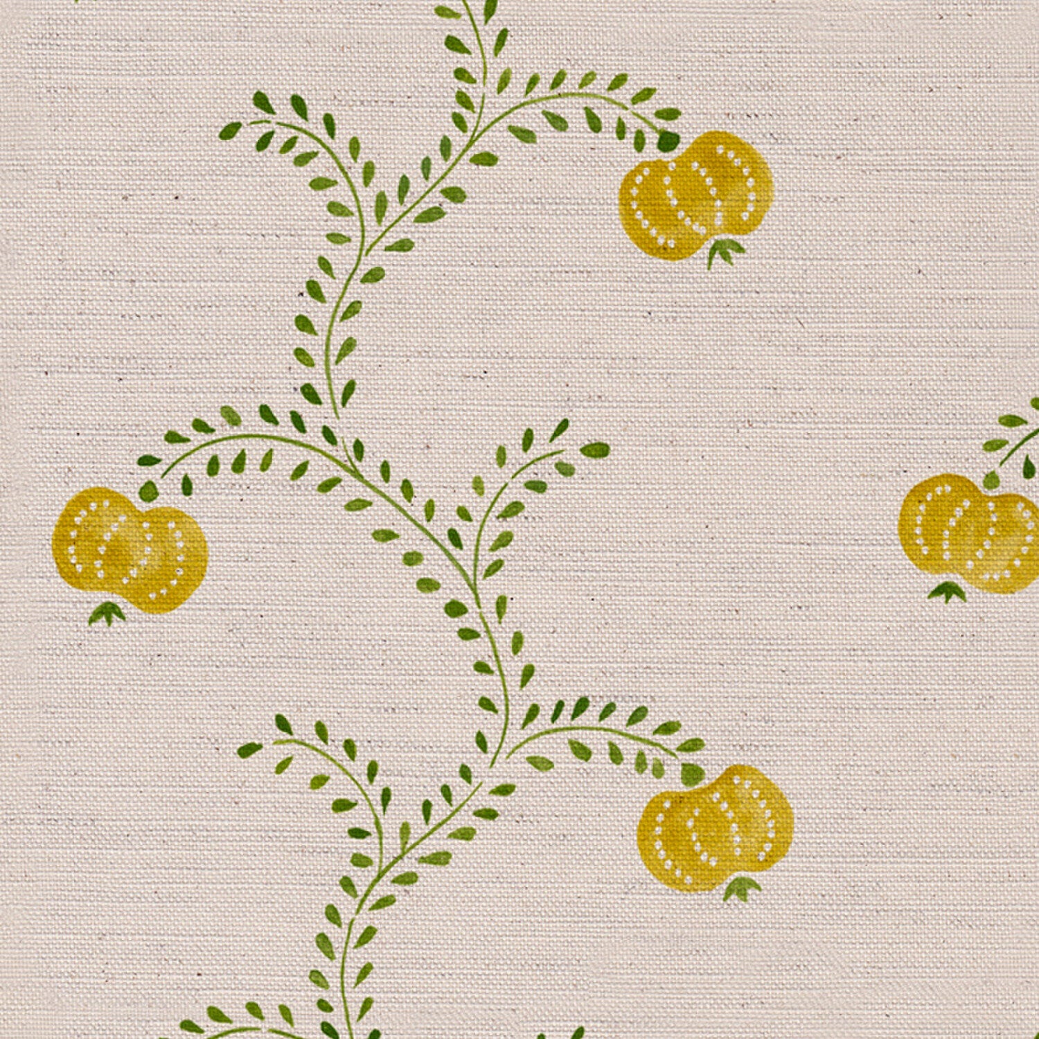 CW: Yellow and green | BASE: Natural Luxury Linen | HERO