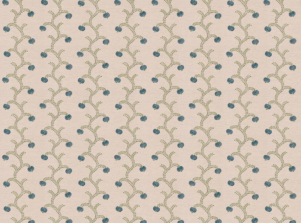 CW: Blue and moss green | BASE: Natural Luxury Linen