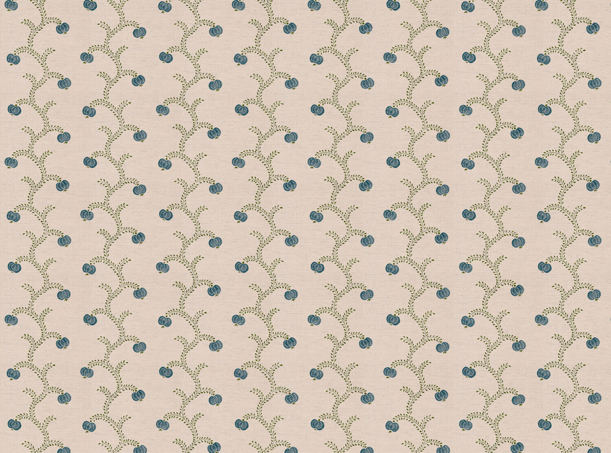 CW: Blue and moss green | BASE: Natural Luxury Linen