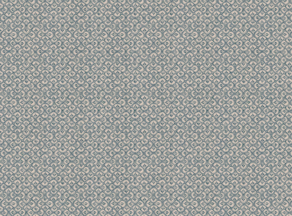 CW: Grey blue lighter ground | BASE: Natural Luxury Linen