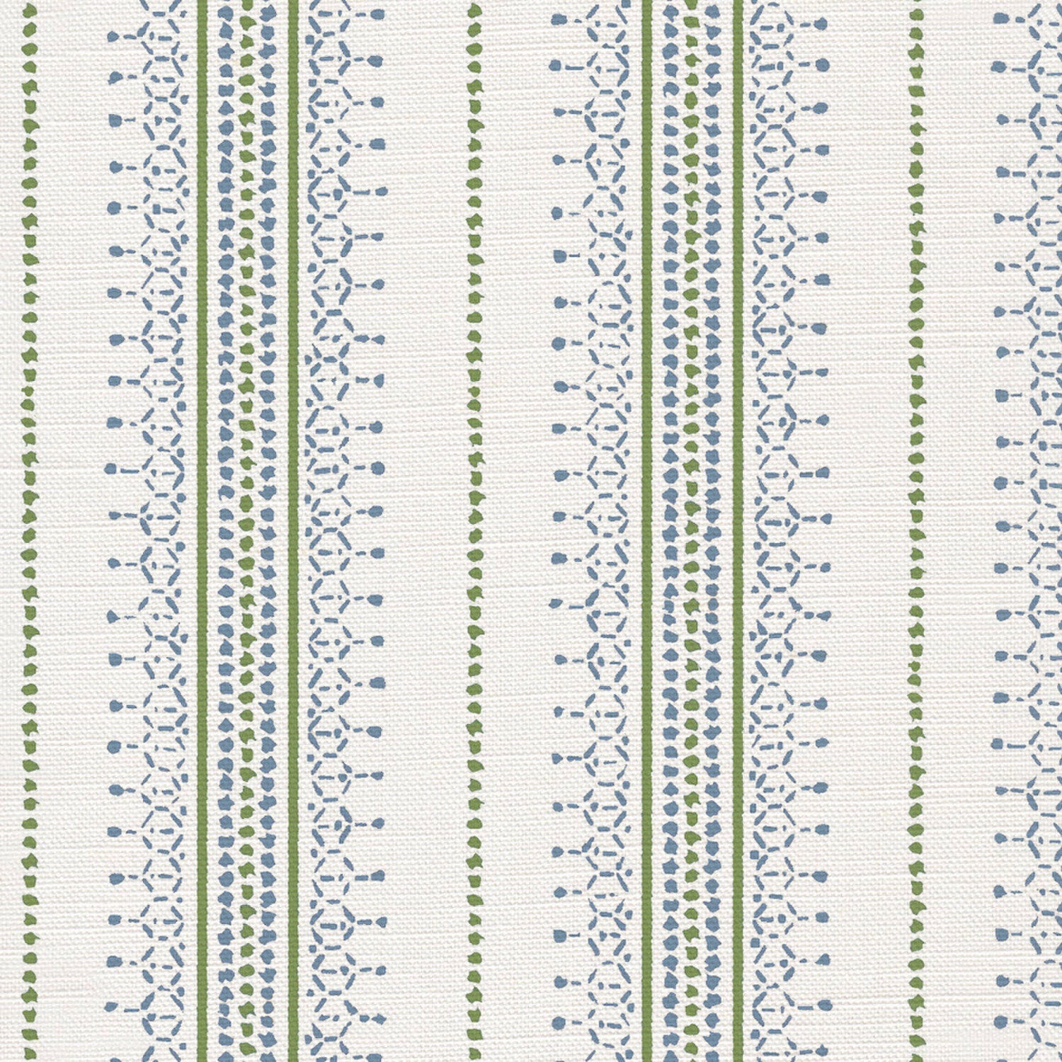 CW: Soft cornflower blue and green | BASE: Luxury Linen | HERO