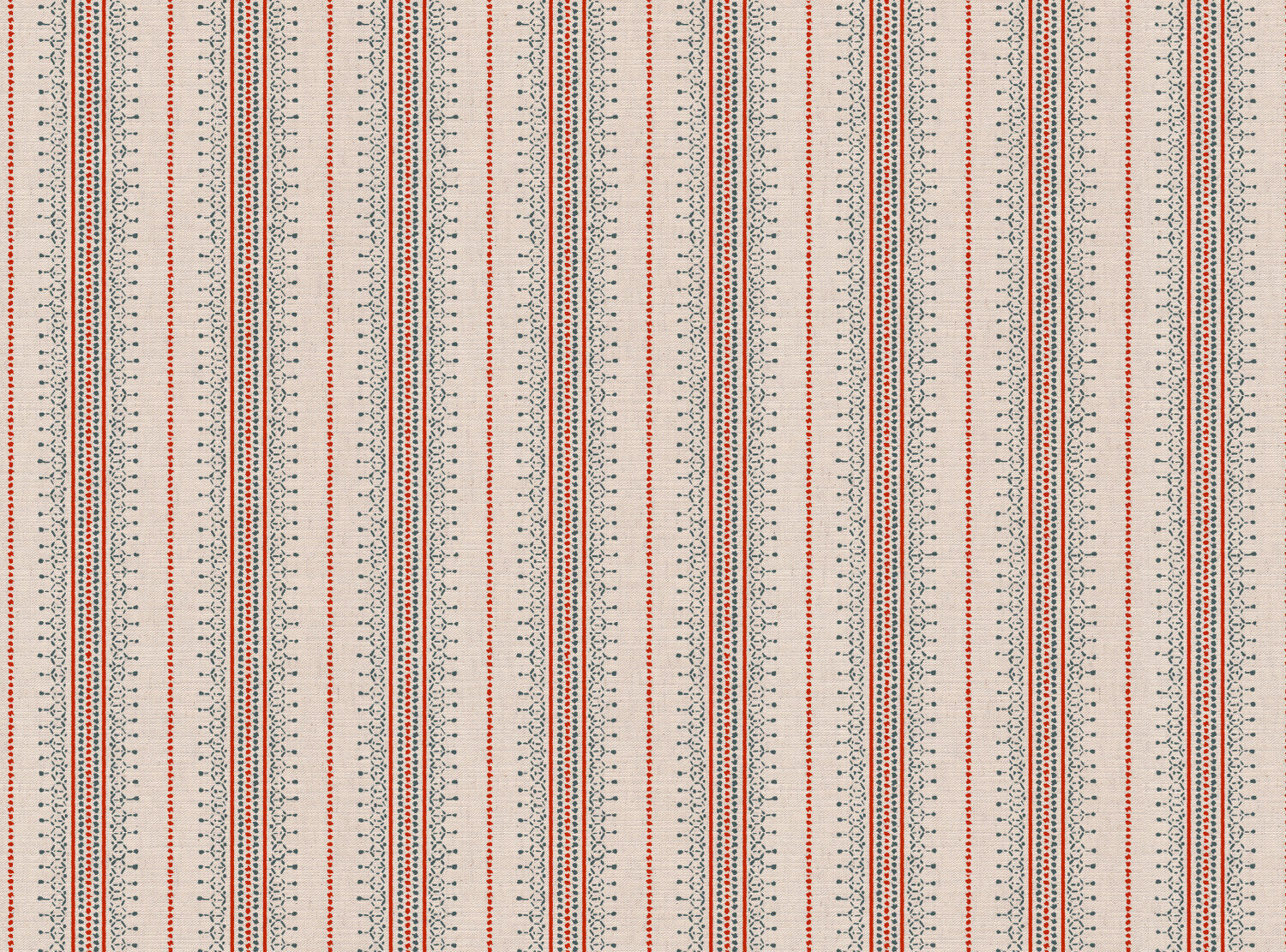 CW: Coral and grey blue | BASE: Mercia Linen