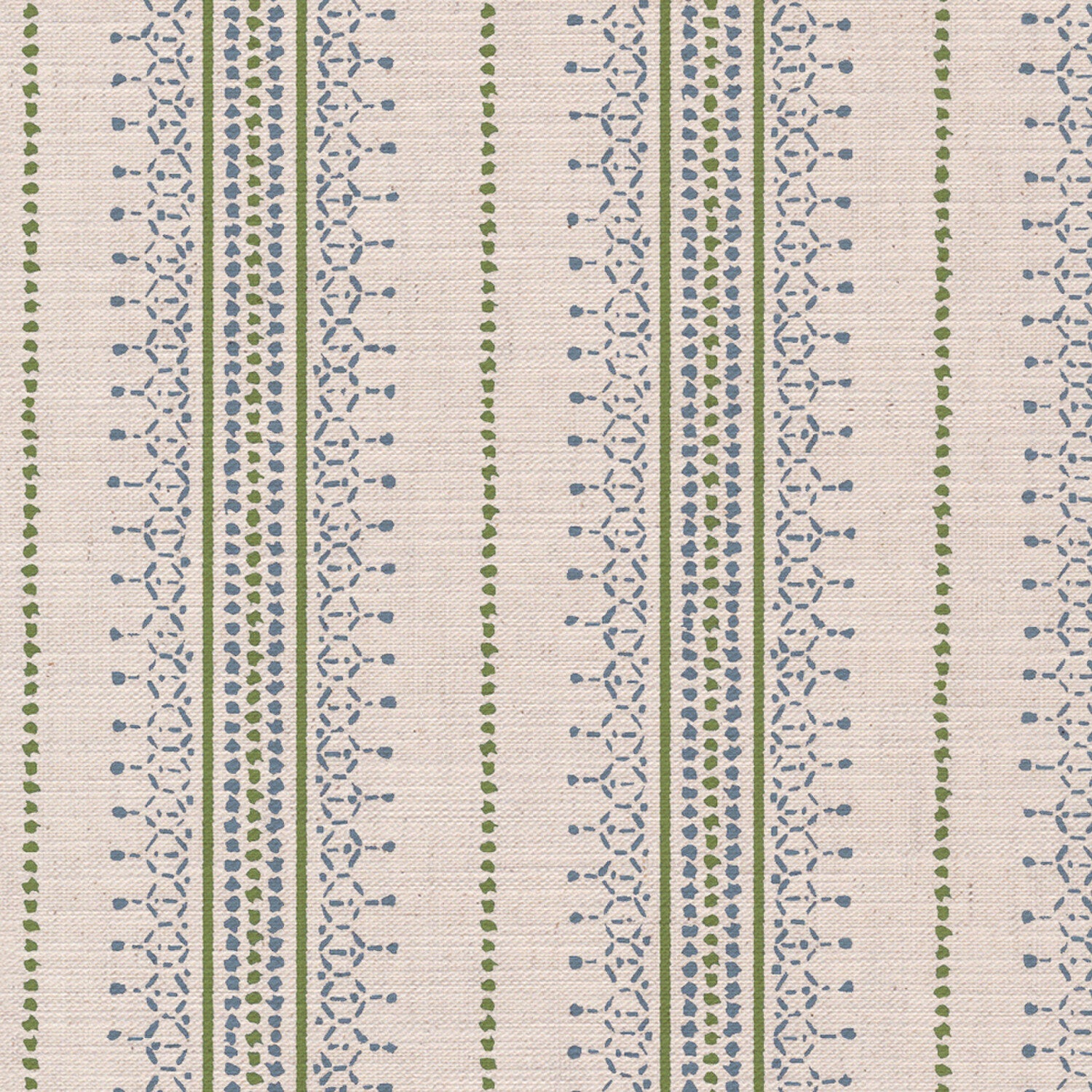 CW: Soft cornflower blue and green | BASE: Mercia Linen | HERO