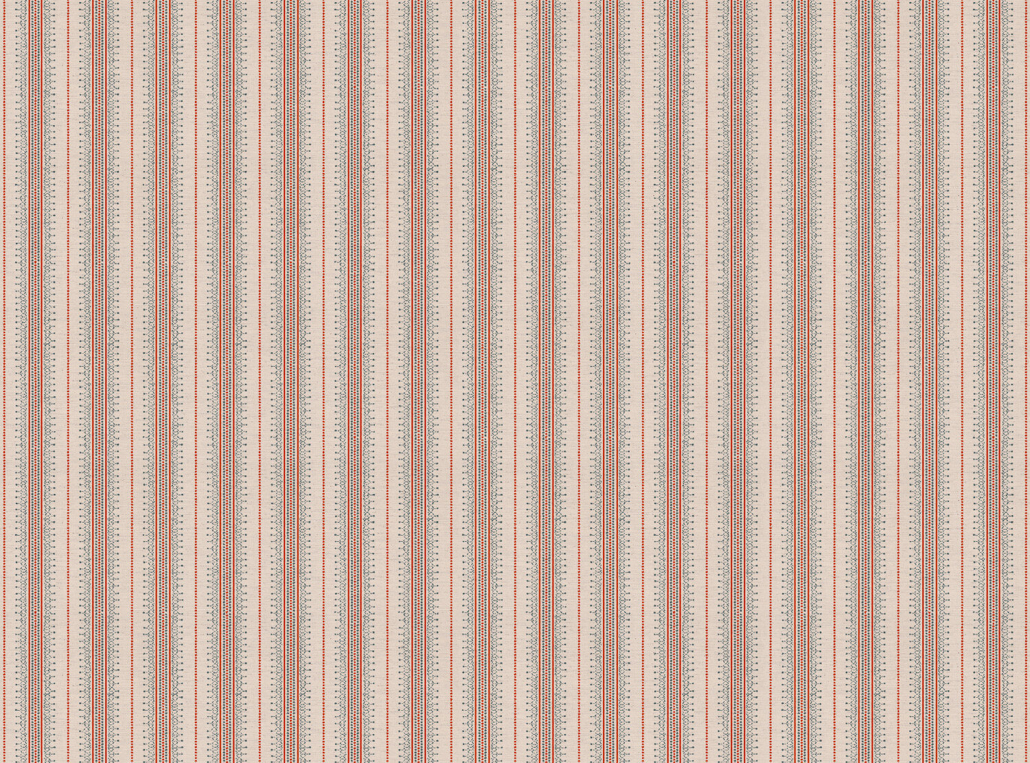 CW: Coral and grey blue | BASE: Natural Luxury Linen