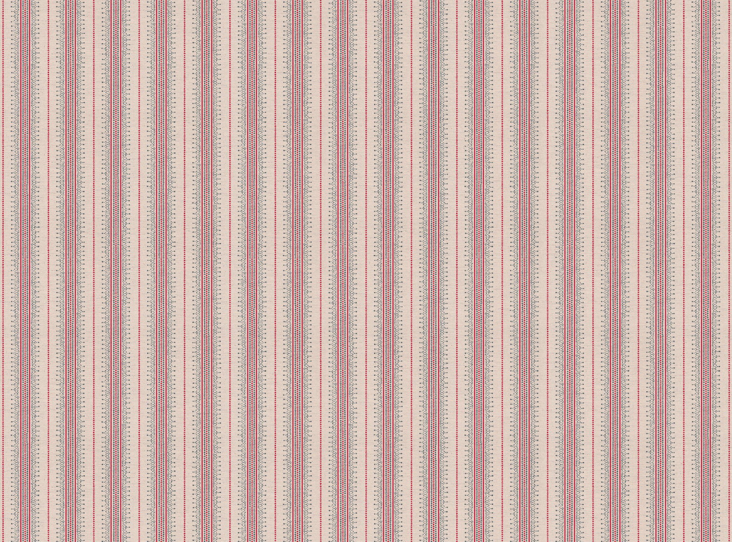 CW: Red and grey blue | BASE: Natural Luxury Linen