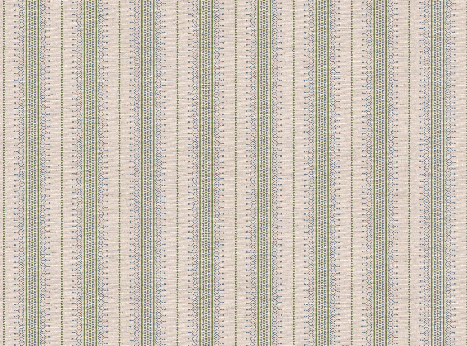 CW: Soft cornflower blue and green | BASE: Natural Luxury Linen