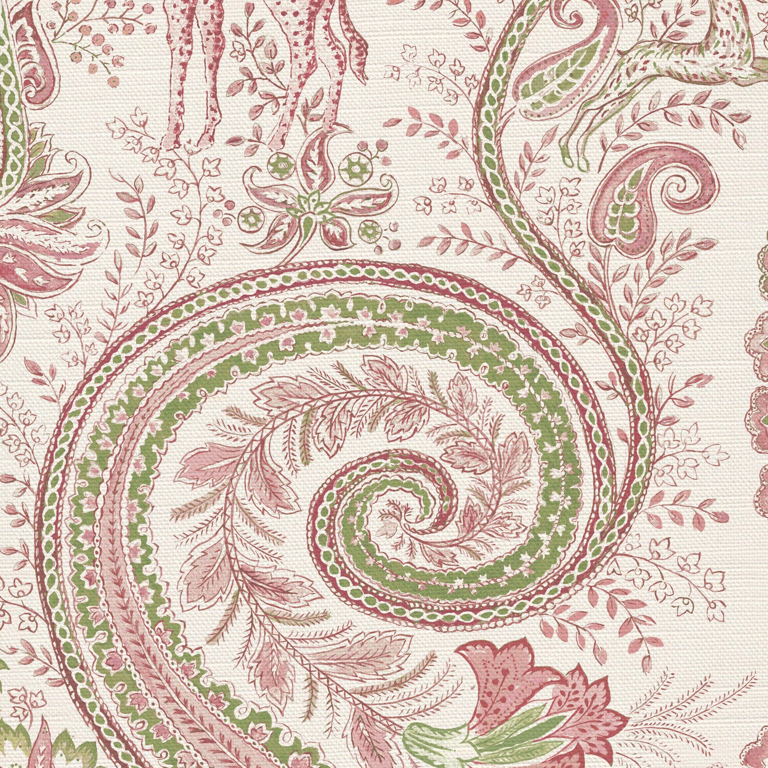 CW: Soft pink and green | BASE: Luxury Linen | HERO