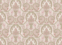 Soft pink and green