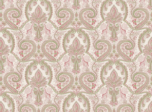 Soft pink and green