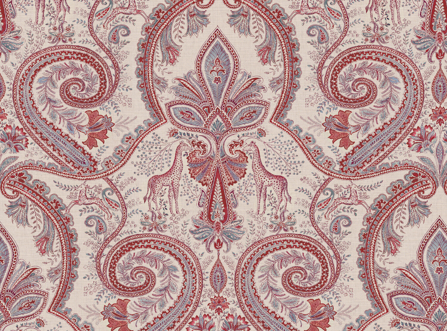 CW: Red and blue | BASE: Mercia Linen