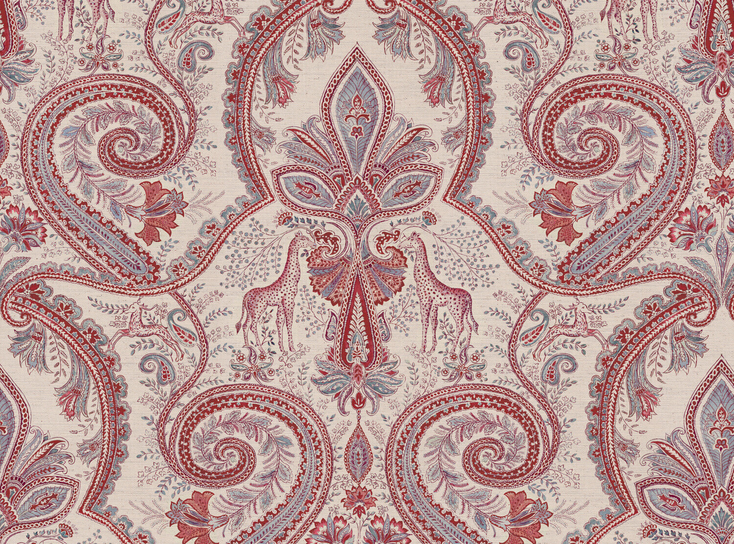 CW: Red and blue | BASE: Natural Luxury Linen