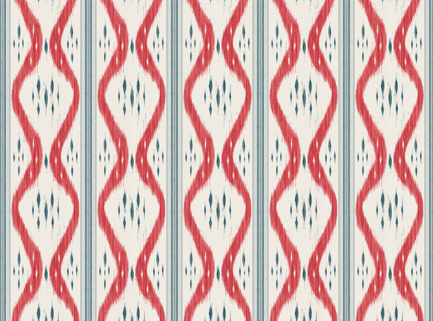 CW: Coral and grey blue | BASE: Luxury Linen
