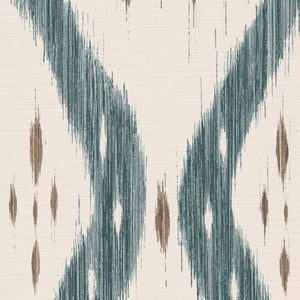 Greeny blue and brown