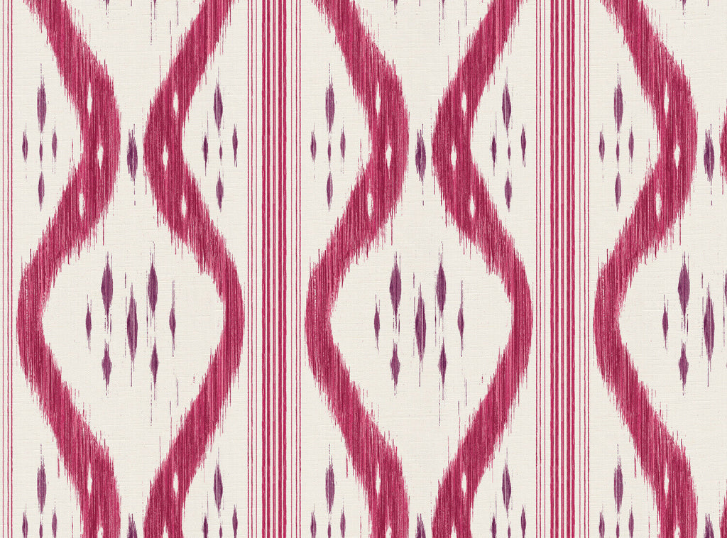 CW: Indienne red and purple | BASE: Luxury Linen