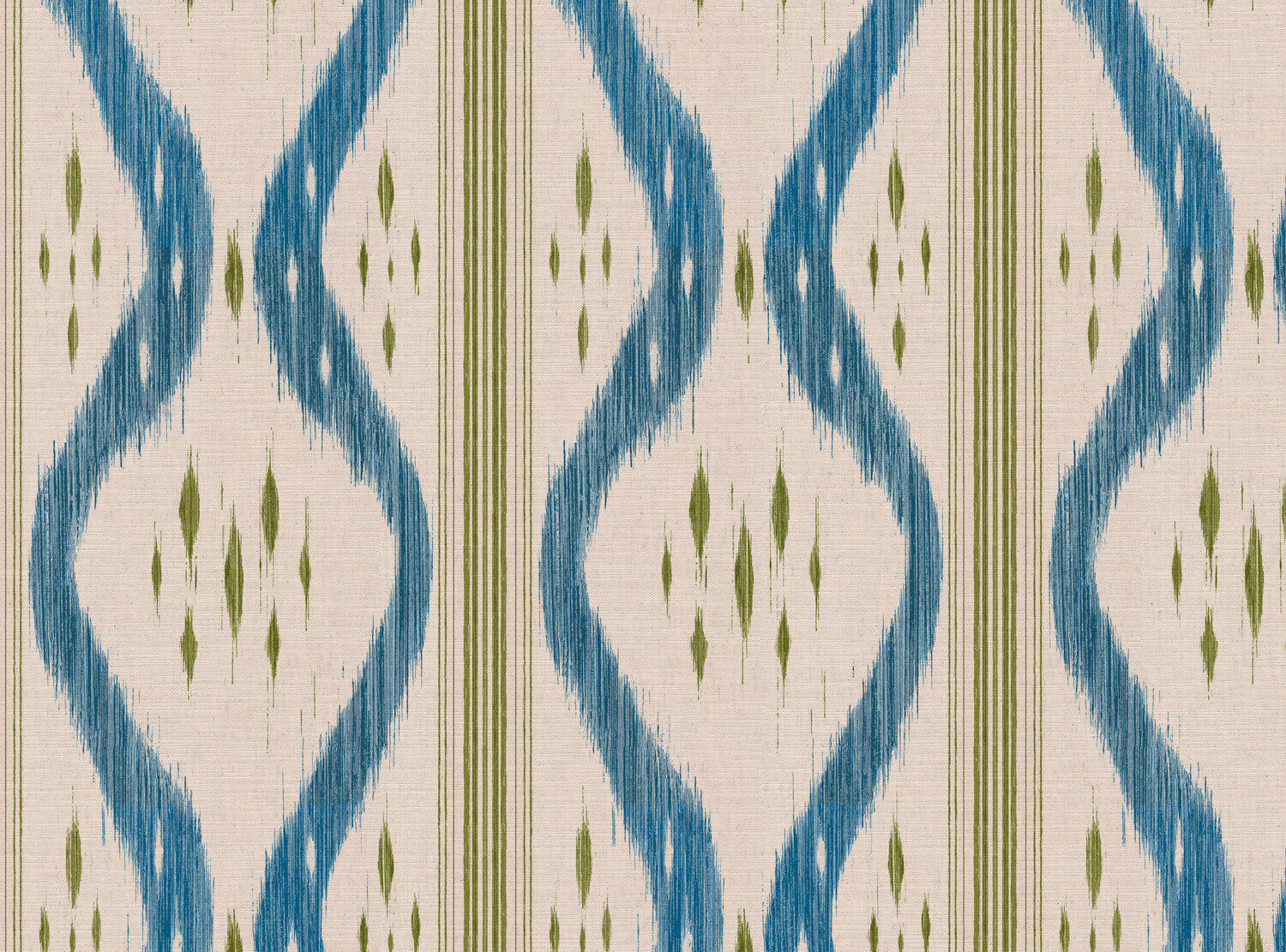 CW: Blue and moss green | BASE: Mercia Linen