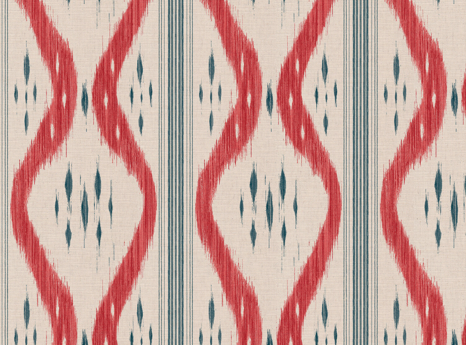 CW: Coral and grey blue | BASE: Mercia Linen