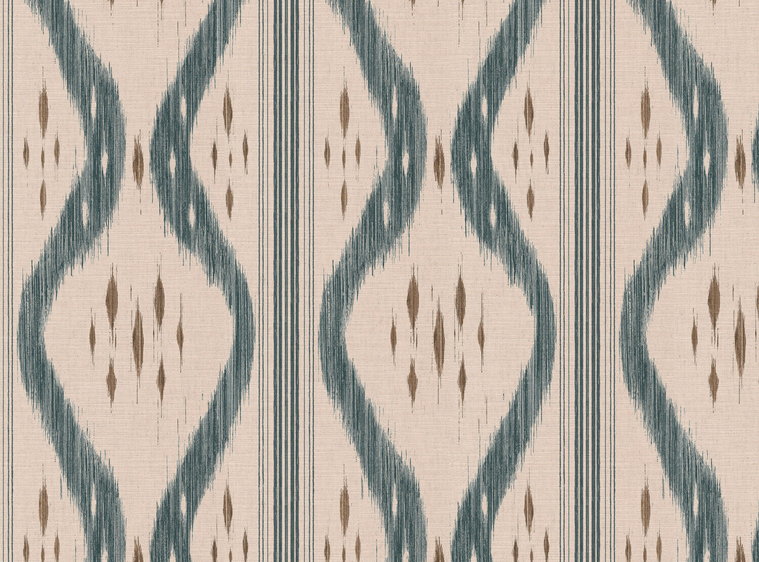 CW: Greeny blue and brown | BASE: Mercia Linen