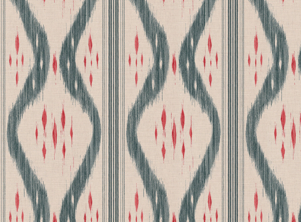 CW: Grey blue and coral | BASE: Mercia Linen