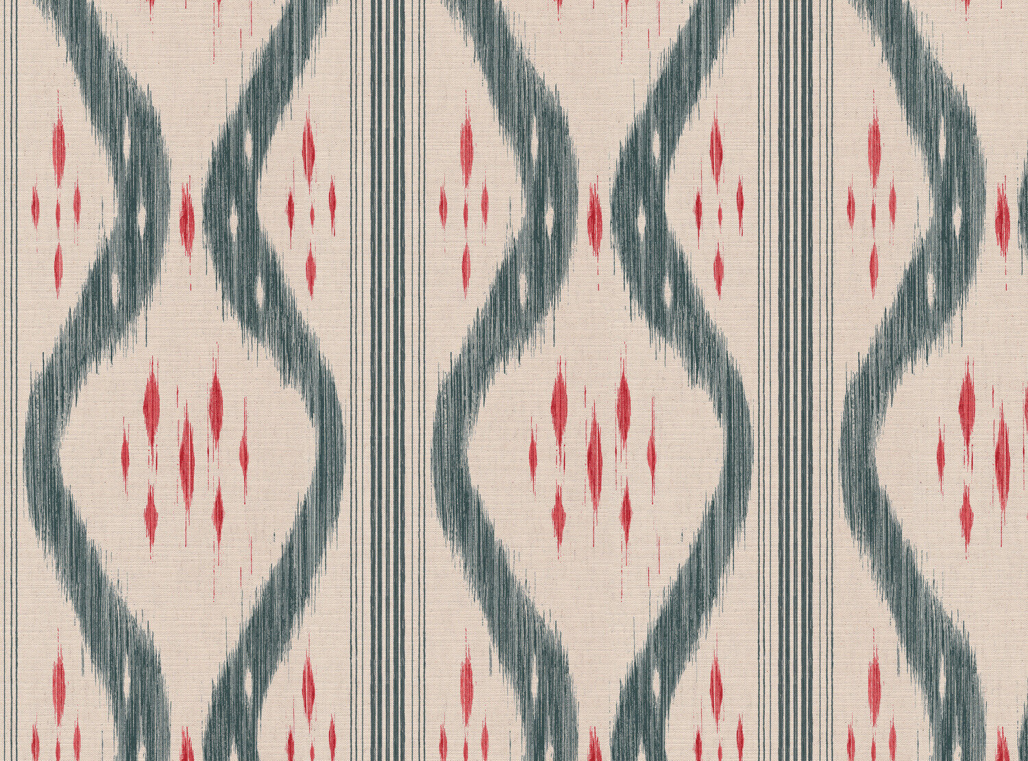 CW: Grey blue and coral | BASE: Mercia Linen