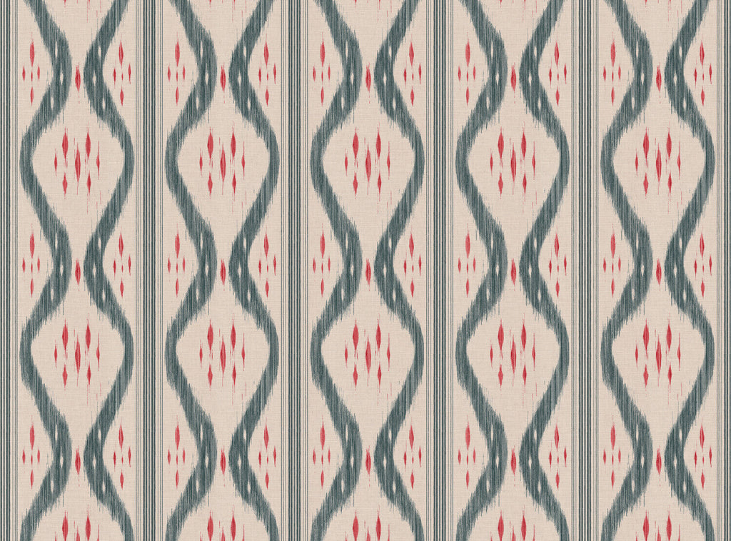 CW: Grey blue and coral | BASE: Mercia Linen