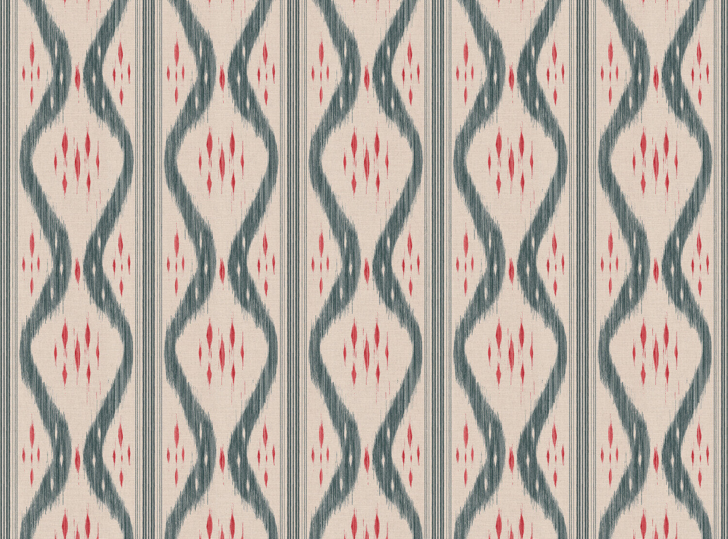 CW: Grey blue and coral | BASE: Mercia Linen