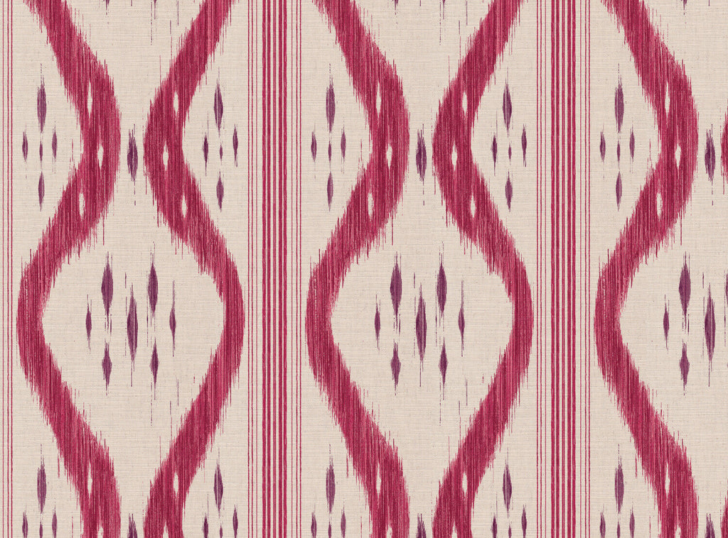 CW: Indienne red and purple | BASE: Mercia Linen