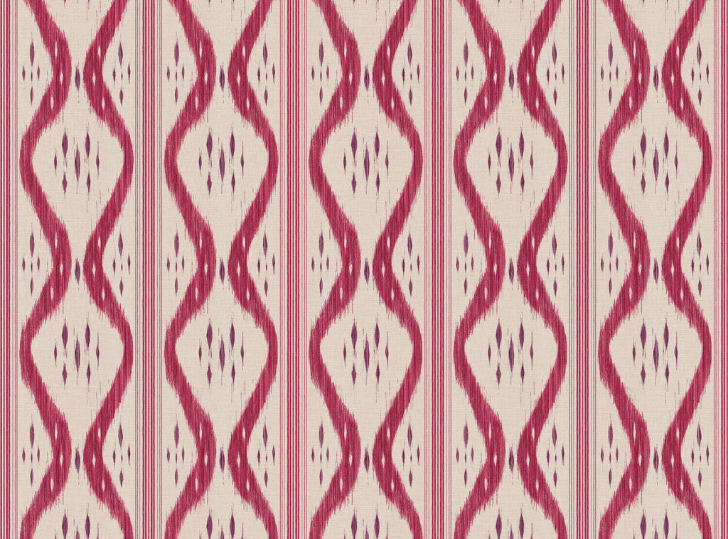 CW: Indienne red and purple | BASE: Mercia Linen