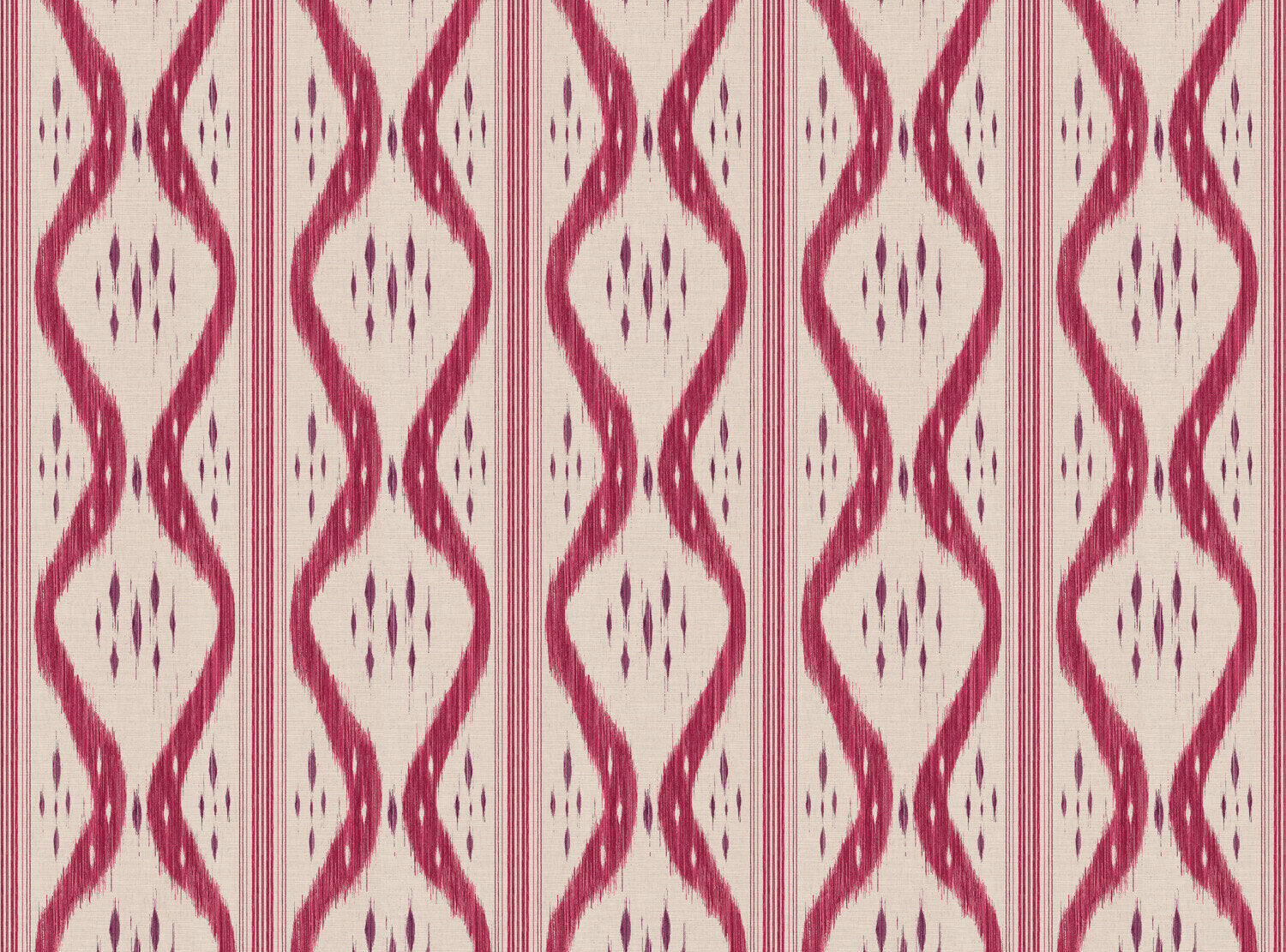 CW: Indienne red and purple | BASE: Mercia Linen