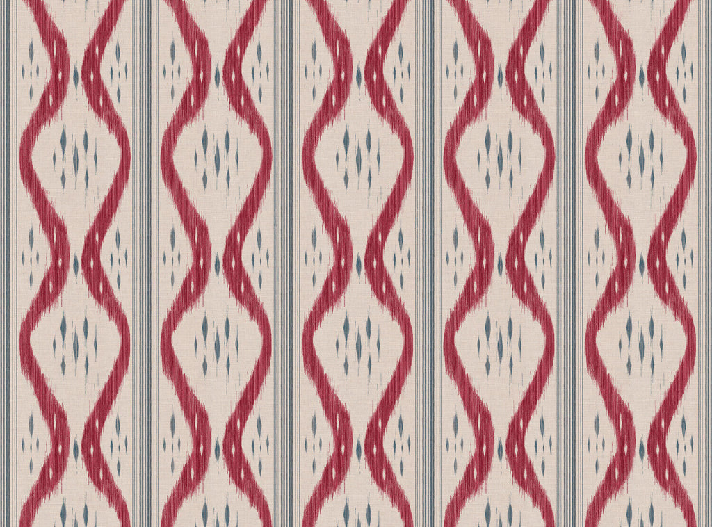 CW: Warm red and grey blue | BASE: Mercia Linen