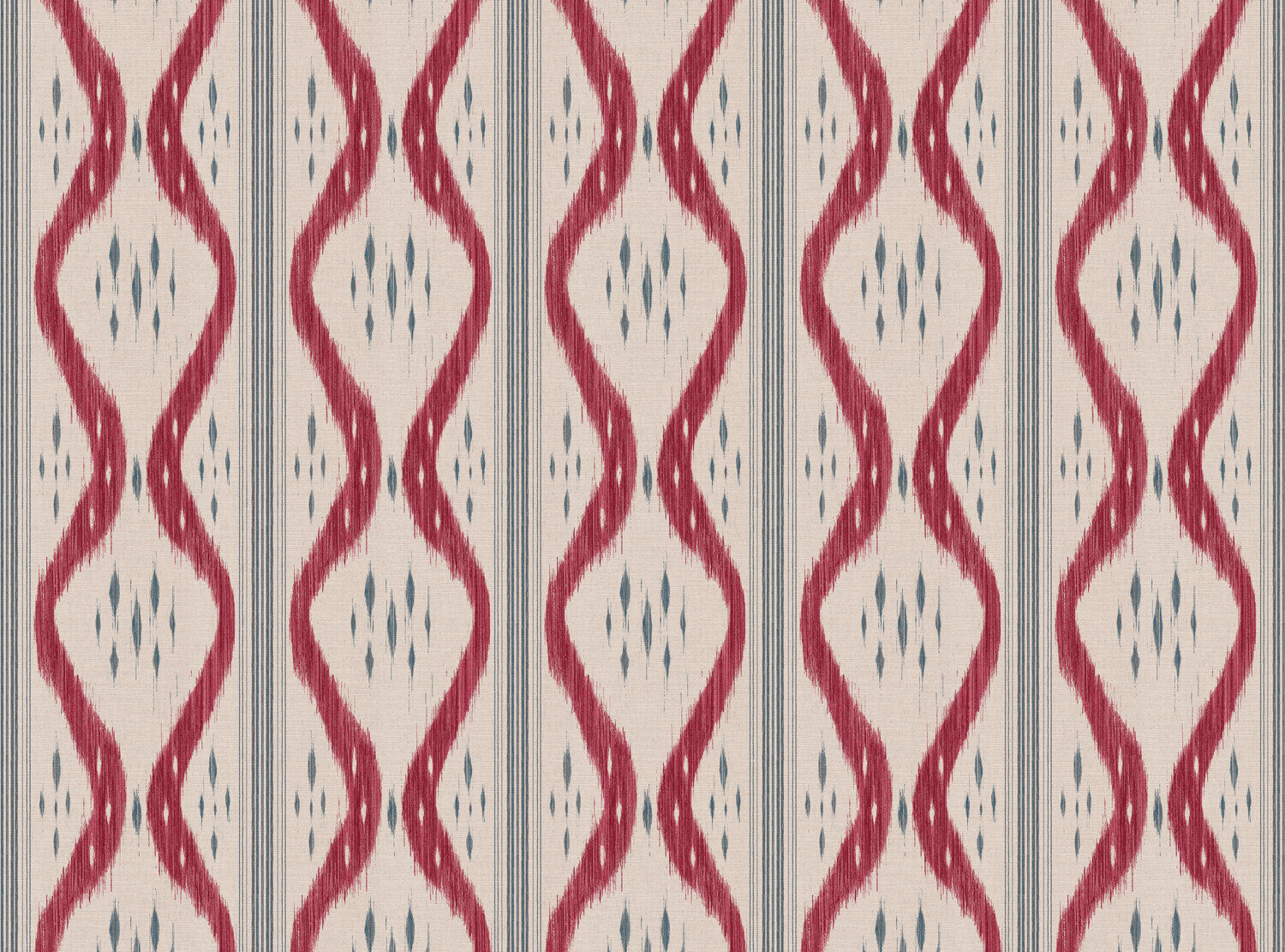 CW: Warm red and grey blue | BASE: Mercia Linen