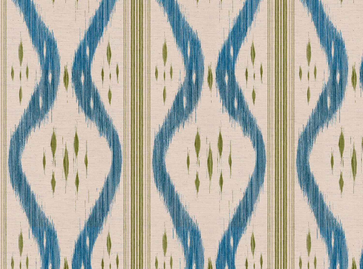 CW: Blue and moss green | BASE: Natural Luxury Linen