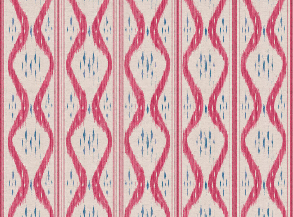CW: Pinky red and blue | BASE: Natural Luxury Linen