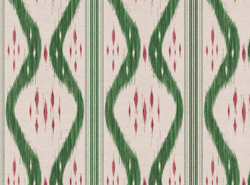 CW: Green and red | BASE: Natural Luxury Linen