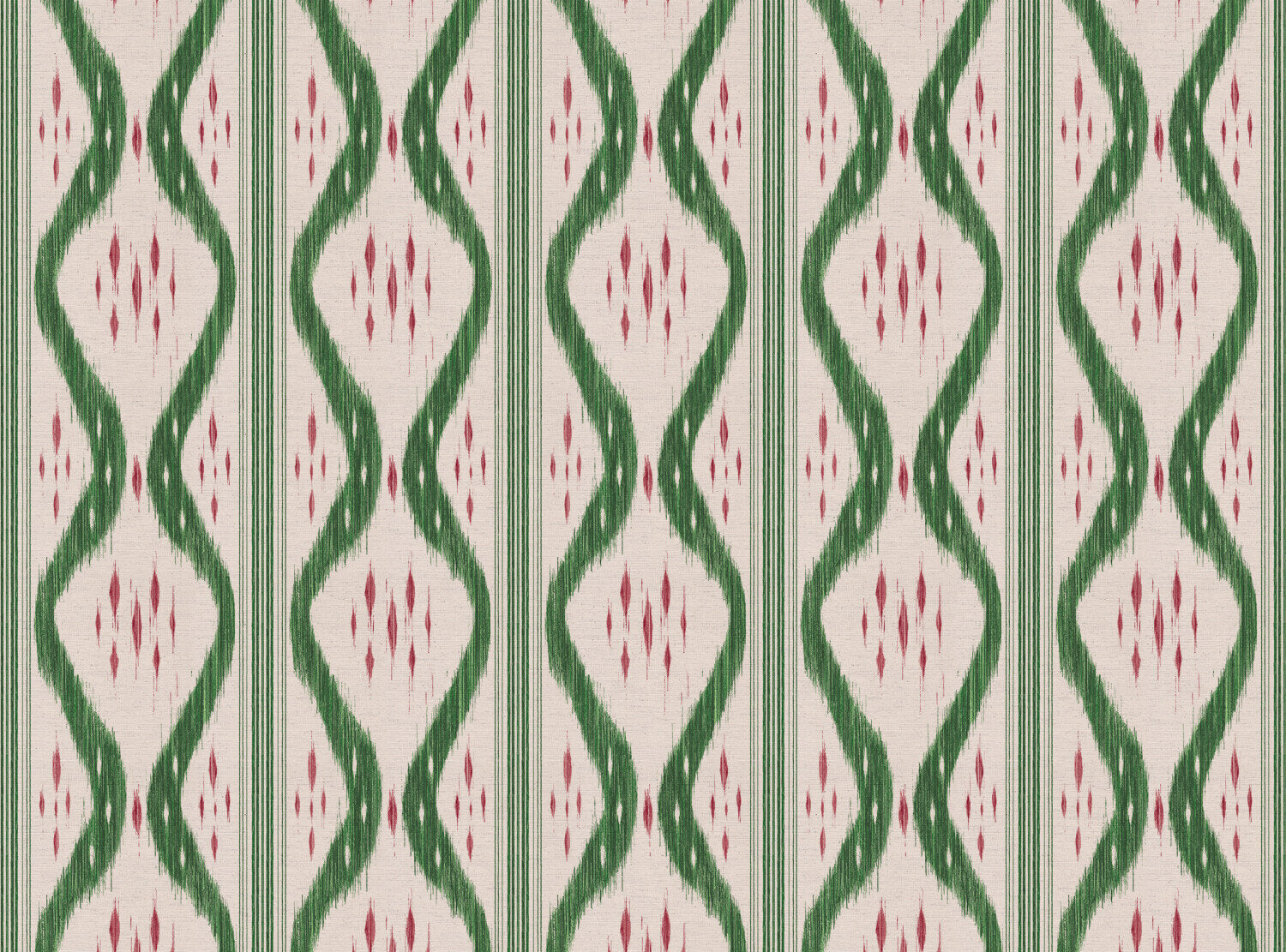 CW: Green and red | BASE: Natural Luxury Linen