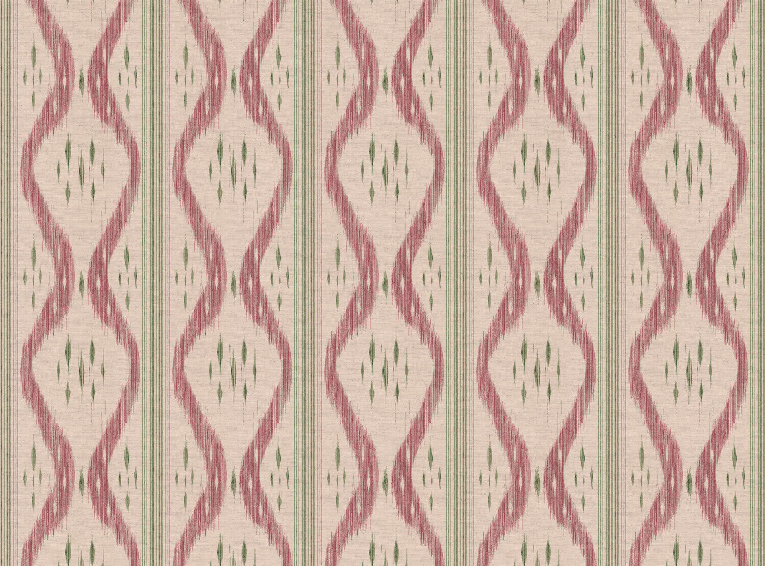 CW: Orchid pink and green | BASE: Natural Luxury Linen