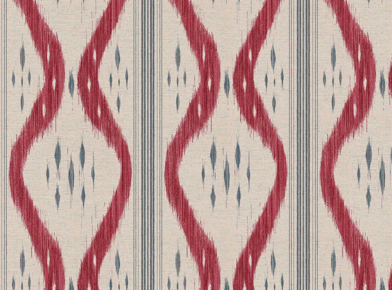 CW: Warm red and grey blue | BASE: Natural Luxury Linen