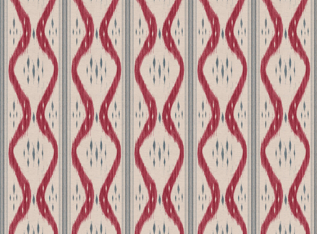 CW: Warm red and grey blue | BASE: Natural Luxury Linen