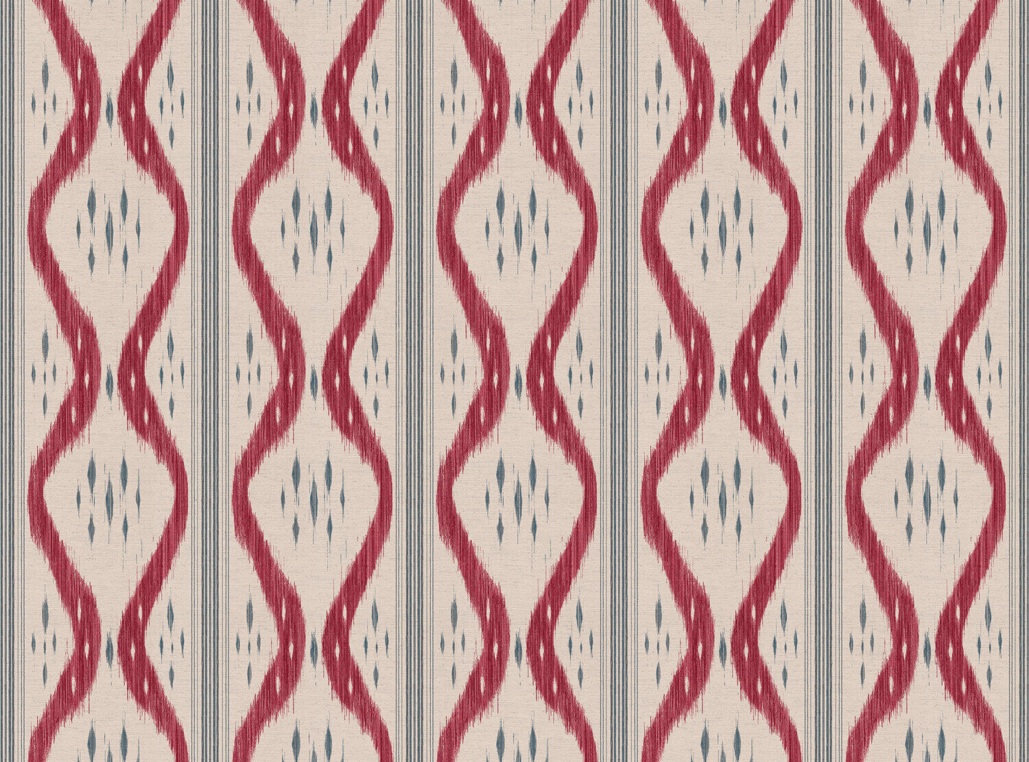 CW: Warm red and grey blue | BASE: Natural Luxury Linen