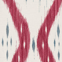 Warm red and grey blue