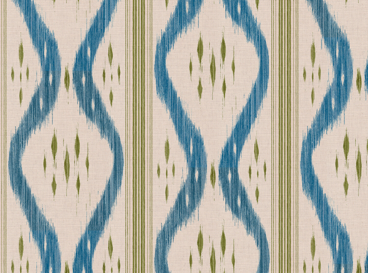 CW: Blue and moss green | BASE: Mercia Linen