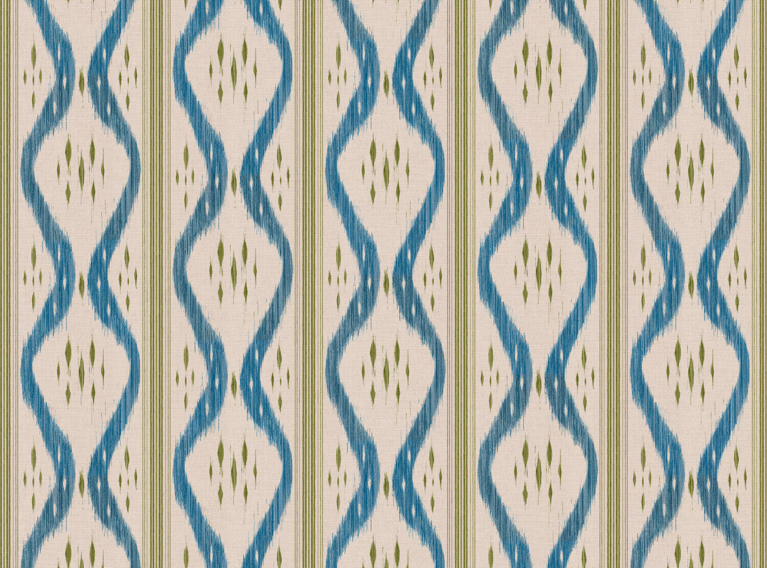 CW: Blue and moss green | BASE: Mercia Linen