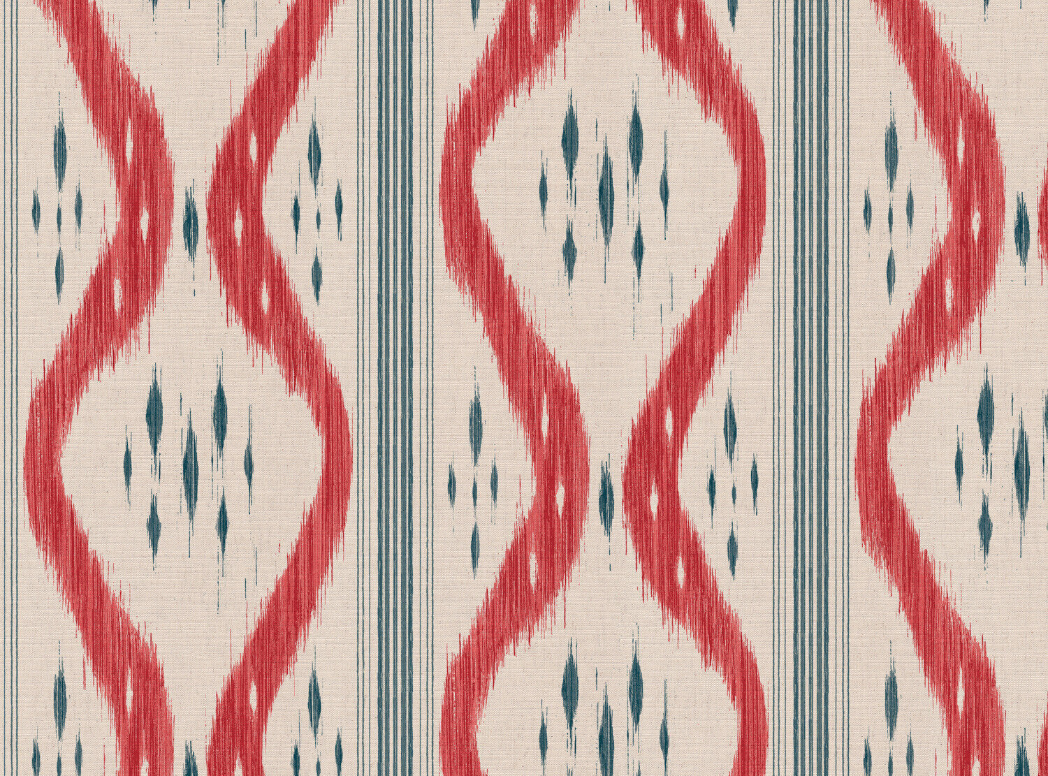 CW: Coral and grey blue | BASE: Mercia Linen