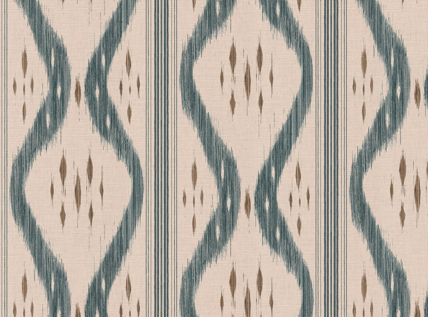 CW: Green blue and brown | BASE: Mercia Linen