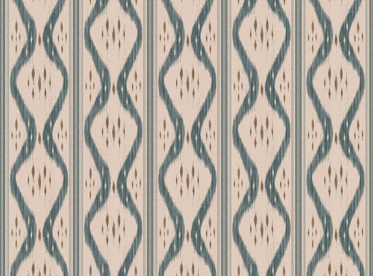 CW: Green blue and brown | BASE: Mercia Linen