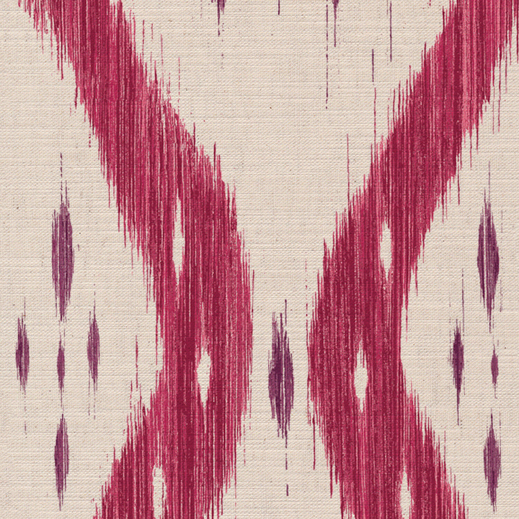 CW: Indienne red and purple | BASE: Mercia Linen | HERO